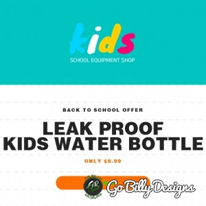 school-bottle-email-template