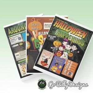 Halloween Inserts and News Templates
