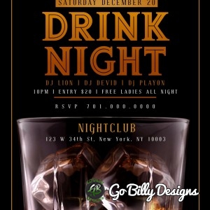 WHISKEY-DRINK-NIGHT-Flyer-Template
