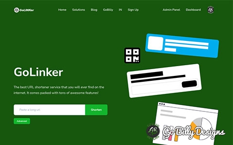 GoLINKer website screenshot